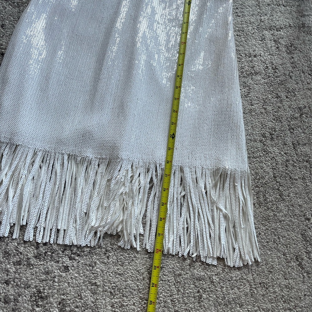 Marciano Elegant White Formal
Evening Wedding Guest Party Dress New Sz M - Picture 14 of 16